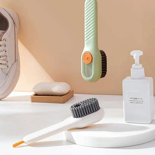 Premium Shoe Cleaning Tool with Soap Dispenser