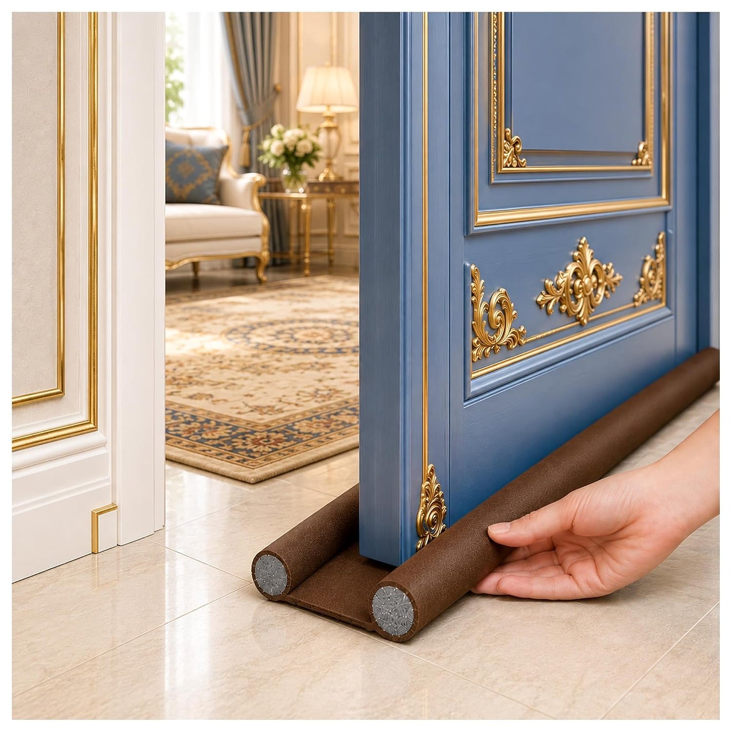 Stop Dust, Bugs, Noise & Drafts in Seconds – Flexible DustLock™ Pack of 2