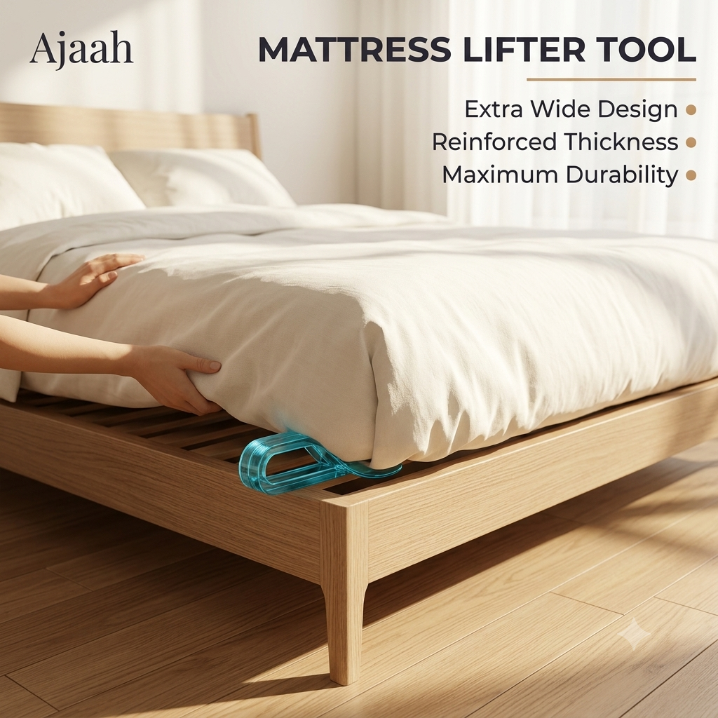 Ajaah TuckEase 2-in-1 Mattress Lifter & Sheet Tucker (Set of 2)