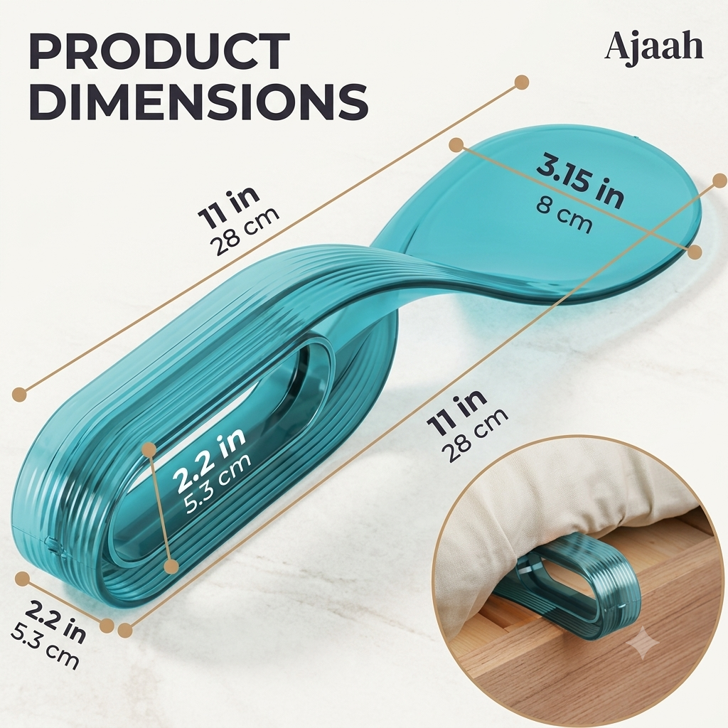 Ajaah TuckEase 2-in-1 Mattress Lifter & Sheet Tucker (Set of 2)
